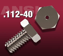 #4-40 Vented Hex Head Screws