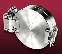Blank Access Doors Blank vacuum access door on CF flange