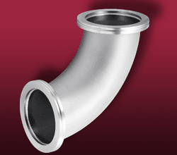 90 degree elbow fittings on ISO flanges