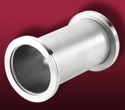 Full nipple fittings on ISO flanges