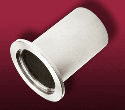 Half nipple fittings on ISO flanges
