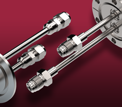 General Service Fluid Feedthroughs One dual Swagelok and one dual VCR fluid feedthrough