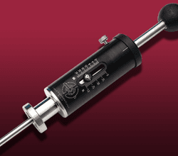 Linear Push-Pull Feedthroughs Push-pull feedthrough on 1.33" CF flange