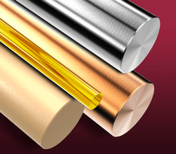 Raw Vacuum Materials OFE copper rod, stainless steel rod, PEEK rod and polyimide tube