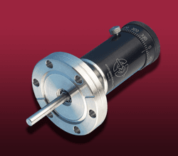 Rotary Feedthroughs Rotary feedthrough on 2.75" CF flange