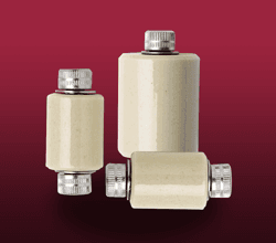 Three ceramic standoffs