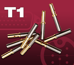 T-1 Electrical Contacts Nine TYPE: T-1 electrical contacts