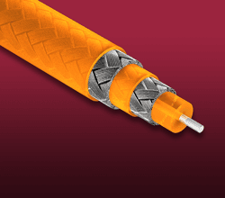 Triaxial Cable Close up of triaxial wire