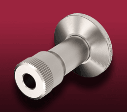Close up of Ultra-Torr to KF flange adapters