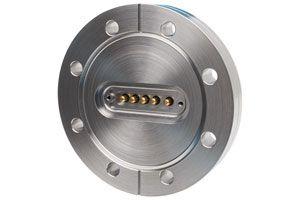 25D-5P-450, 5-Pin Power Feedthrough on a 4.50" CF Flange