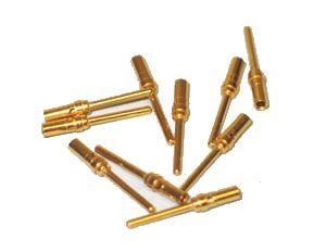 Gold Pins - Male (TYPE: T-2) 25-Pack