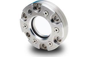 Accu-Sol™ Demountable Glass Viewport on 2.75" CF Flange