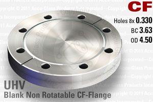 4.50" CF Conflat® Blank Flange