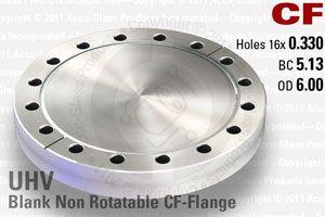 6.00" CF Conflat® Blank Flange