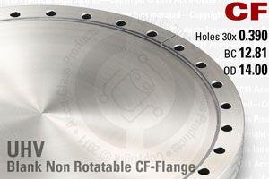 14.00" CF Conflat® Blank Flange