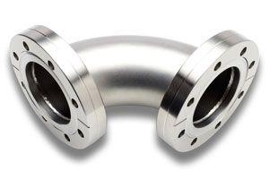 4.50" CF Flanged - 90º Radius Elbow