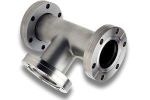 2.75" CF Flanged - Tee Fitting