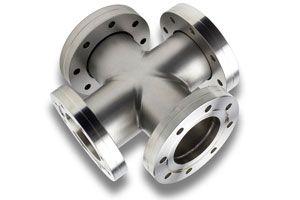 4.50" CF Flanged - 4 way Cross