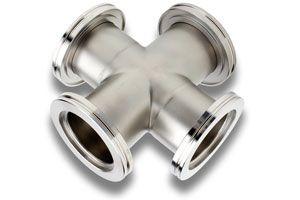 NW63 LF Flange - 4-way Cross